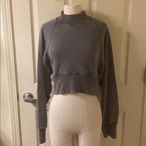 NWT Cropped Free People Sweatshirt
